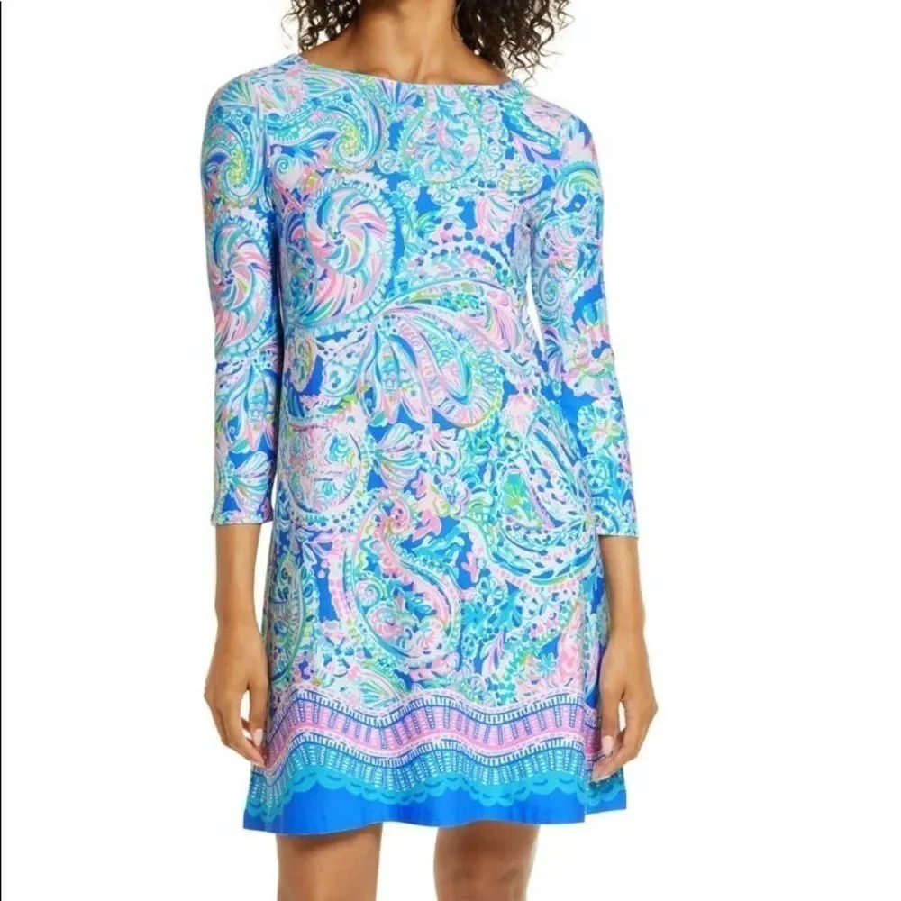 NWT Lilly Pulitzer Ophelia Dress Dream Team - XS - Picture 3 of 7